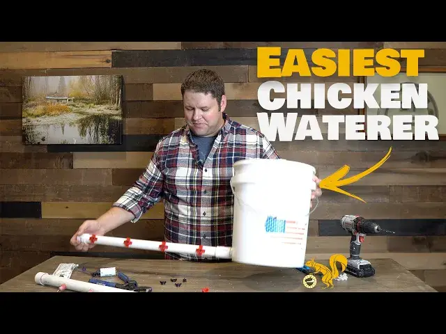 Video thumbnail for Automatically Water Your Chickens - It's EASY