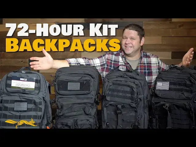 Video thumbnail for I Bought 4 Backpacks to Compare for 72-Hour Kits