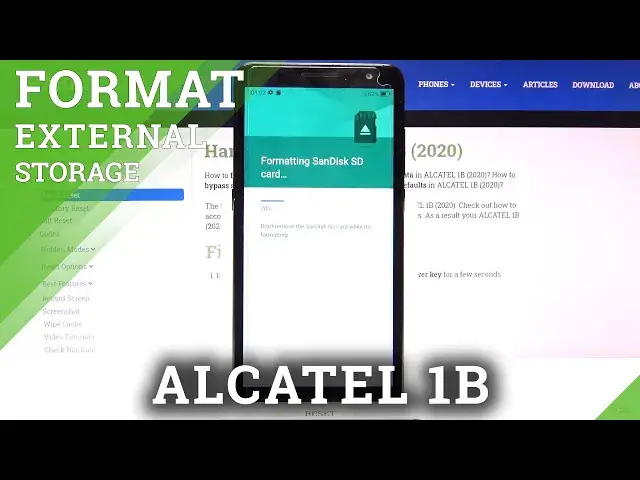 'Video thumbnail for How to Format SD Card in ALCATEL 1B – Fix SD Card Number'