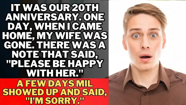 'Video thumbnail for Anniversary Mystery Wife Disappears, Leaving a Mysterious Note – Pursuing Happiness Together.'