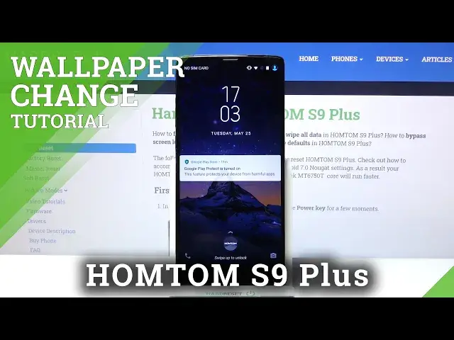 Video thumbnail for Lock Screen Wallpaper - HOMTOM S9 Plus & Lock Screen Customization