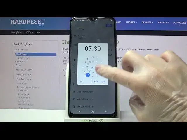 Video thumbnail for How to Add Event to Calendar in Nokia G20 – Add Reminder