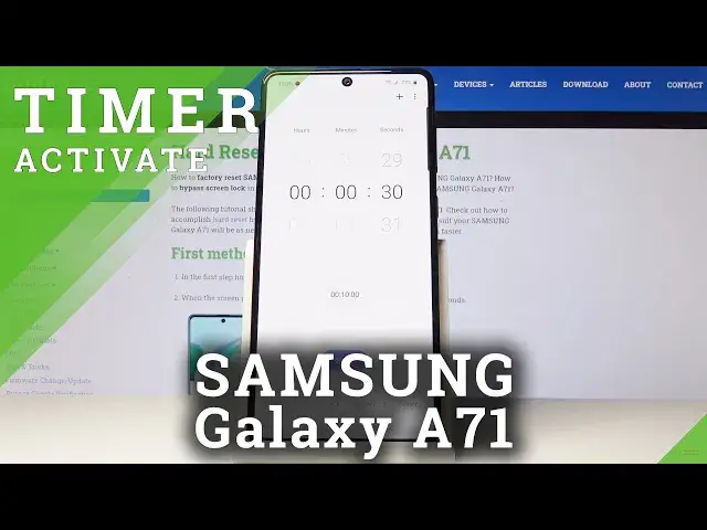 Video thumbnail for How to Activate Timer on Samsung Galaxy A71
