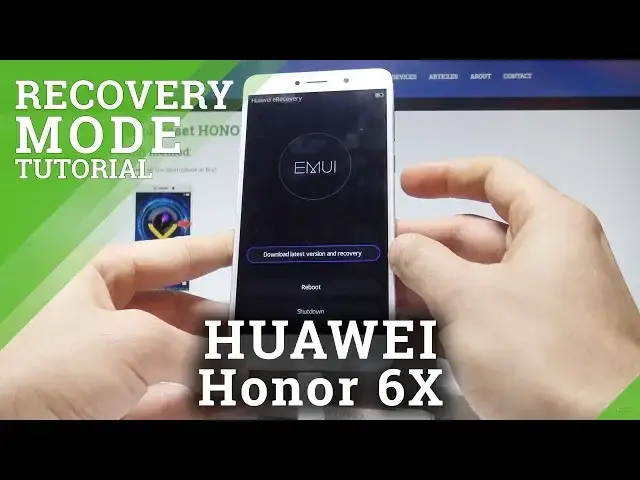 'Video thumbnail for How to Enter eRecovery Mode in HONOR 6X |HardReset.info'
