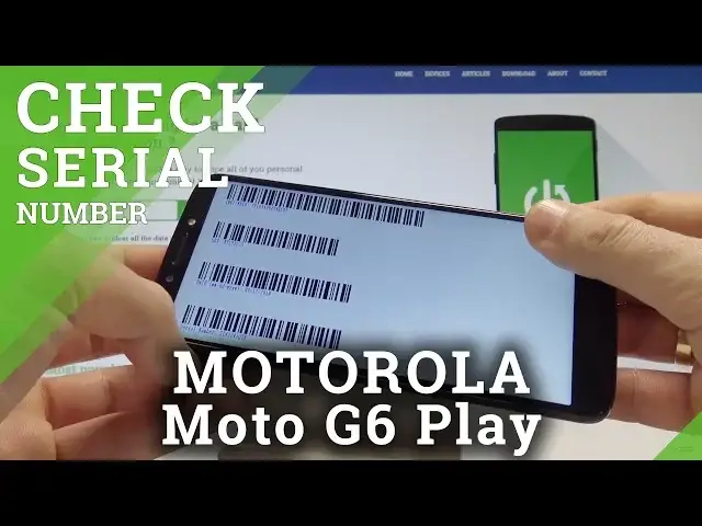 'Video thumbnail for How to Check IMEI in MOTOROLA Moto G6 Play - Set Up Serial Number'