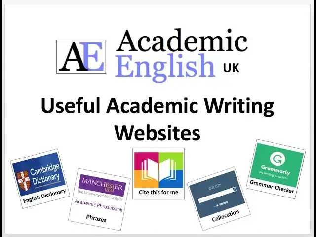 Video thumbnail for Useful Academic Writing Websites