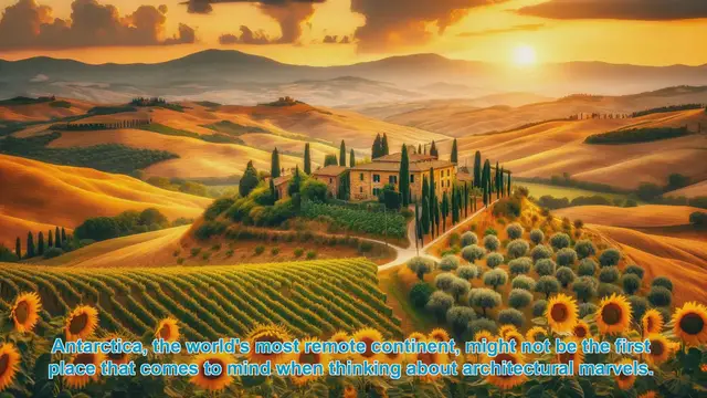 Video thumbnail for Architectural Marvels of Antarctica: Exploring the Continent's Unique Structures