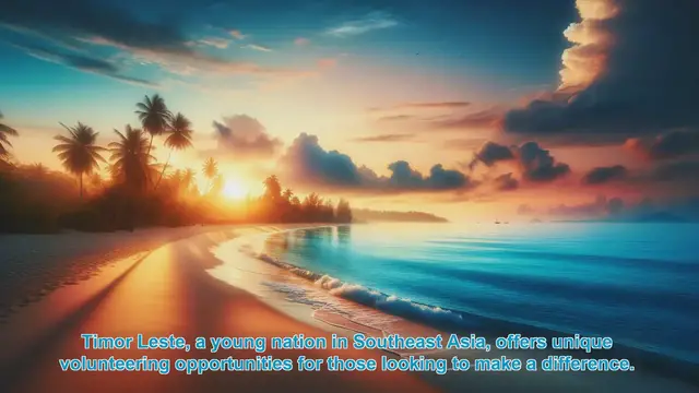 Video thumbnail for Discover the Top 10 Volunteering Destinations in Timor Leste