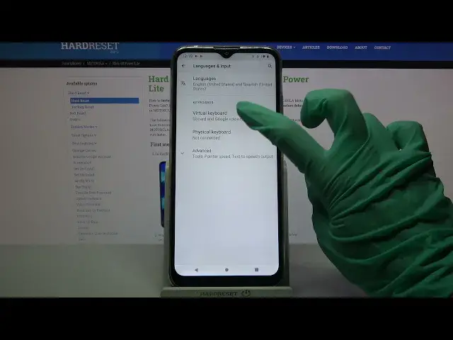 'Video thumbnail for How to Enter Text Correction Options in MOTOROLA Moto G8 Power Lite – Autocorrection'