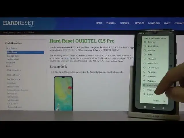 Video thumbnail for Notification Sound on OUKITEL C15 Pro – Check All Notifications Tones
