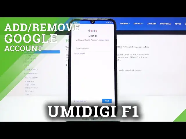 Video thumbnail for How to Add & Remove Google Account on UMIDIGI F1 – Manage Google User