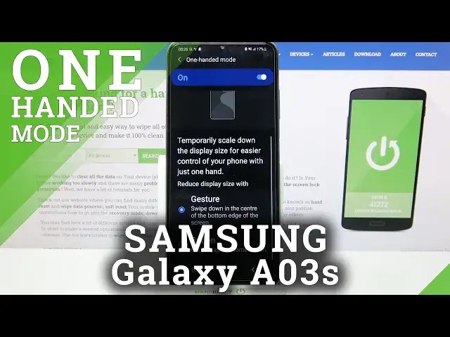 'Video thumbnail for How to Enter One Handed Mode on SAMSUNG Galaxy A03S – Turn On One Handed Mode'