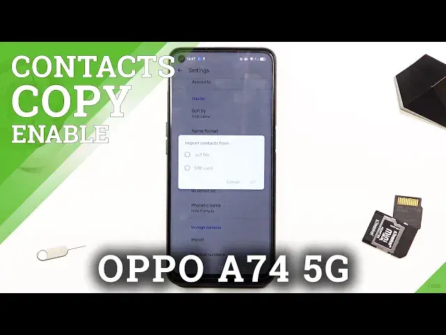 'Video thumbnail for How to Copy Contacts OPPO A74 – Move Phone Numbers'