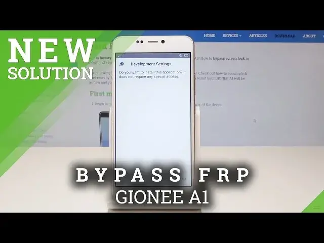 Video thumbnail for How to Bypass Google Verification in GIONEE A1 - Unlock GIONEE FRP