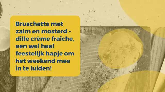 Video thumbnail for Bruschetta met zalm