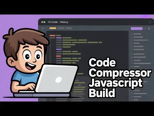 Video thumbnail for Build a Source Code Compressor & Minifier Tool in Browser Using HTML & JavaScript