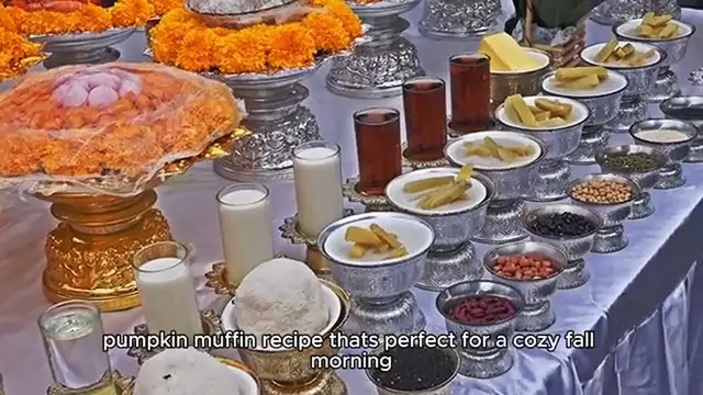 Video thumbnail for Pumpkin muffin recipe