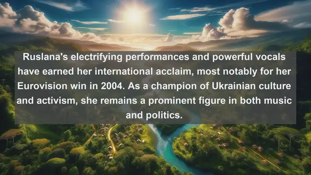 Video thumbnail for Voices of Ukraine: Exploring the Top 10 Singers Shaping the Nation's Musical Identity