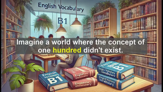 Video thumbnail for 2500 Must Know CEFR B1 Vocabulary - The Power of 'Hundred': Exploring Its Meaning and Usage