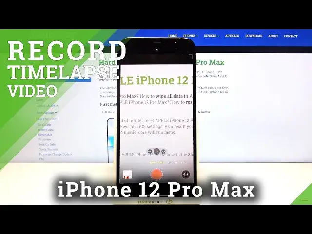 Video thumbnail for How to Record Timelapse in iPhone 12 Pro Max