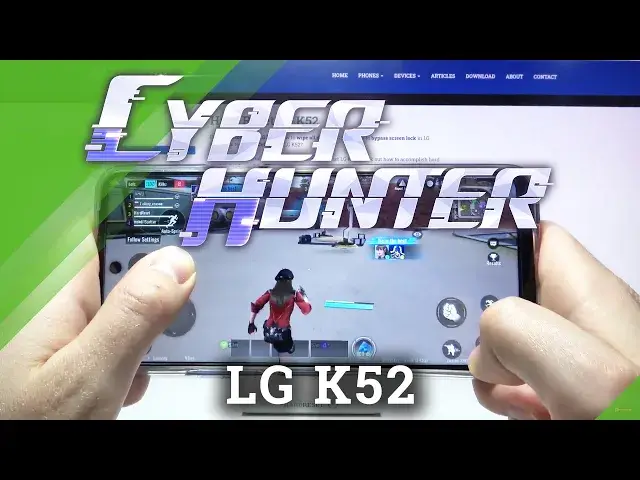 'Video thumbnail for Test Game Cyber Hunter on LG K52 | MediaTek Helio P35 | 4GB RAM | Gameplay - FPS Check'