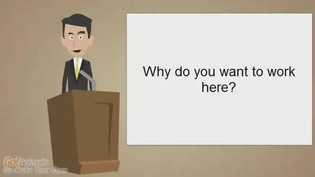 Video thumbnail for Interviews Skills - Why do you want to work here_ Professional expert answer