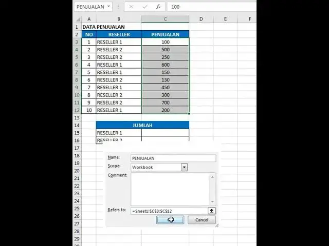 Video thumbnail for PENJUMLAHAN EXCEL DENGAN KRITERIA | PENJUMLAHAN EXCEL DENGAN RUMUS SUMIF