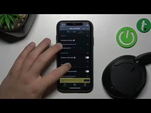 'Video thumbnail for How to Change Voice Notifications Language on Sony WH-CH720N?'