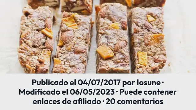 Video thumbnail for Barritas de Granola