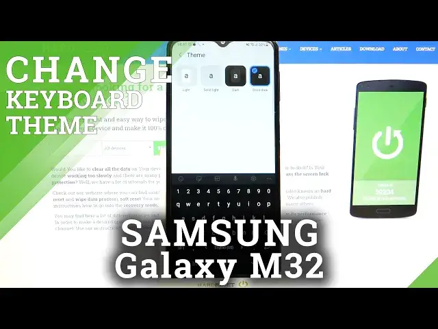 'Video thumbnail for How to Change Keyboard Theme on SAMSUNG Galaxy M32 – Adjust Keyboard Look'