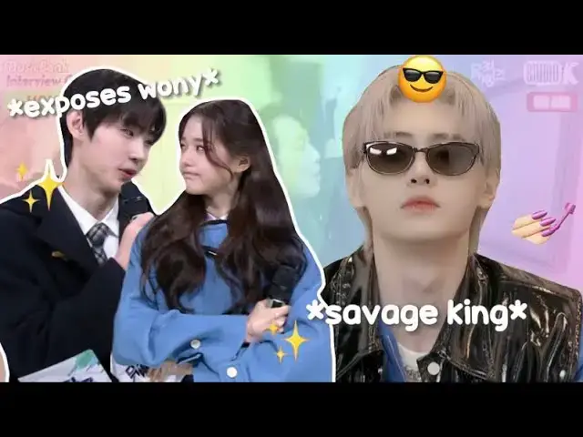 'Video thumbnail for JANGKKU MCs being Chaotic Besties in Shows Ft. Eunbi, Enhypen, IVE'