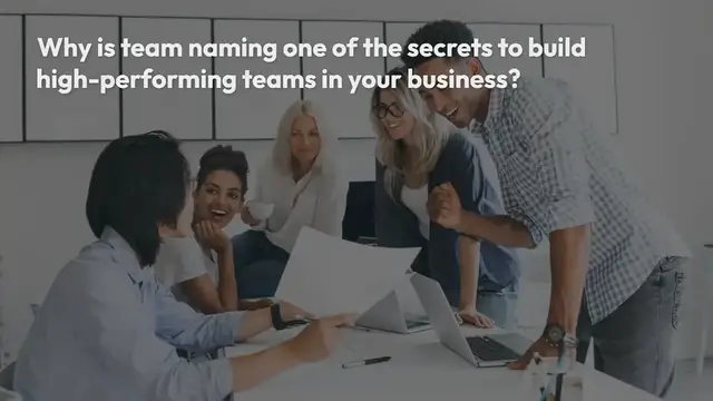 Video thumbnail for Team Names For Work | 400+ Best Ideas in 2024