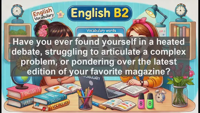 Video thumbnail for 1500 Must Know CEFR B2 Vocabulary - Understanding the Word 'Issue': Meanings and Uses for B2 English