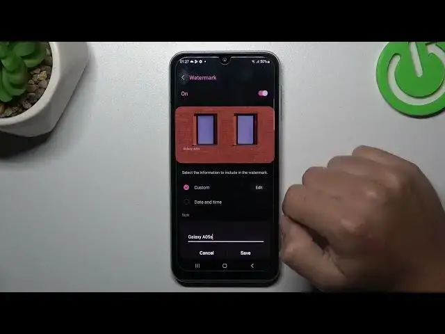 Video thumbnail for How to Customize Watermark on SAMSUNG Galaxy A05s? | Personalize Camera Watermark