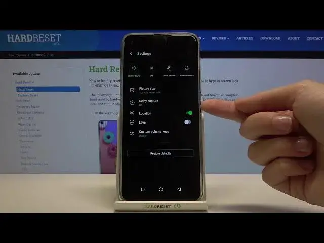 Video thumbnail for How Turn On / Off Camera Location Tags in INFINIX S5 – Geolocation Set Up