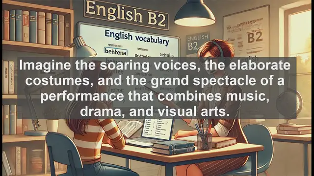 Video thumbnail for 1500 Must Know CEFR B2 Vocabulary - Opera: The Art of Musical Storytelling
