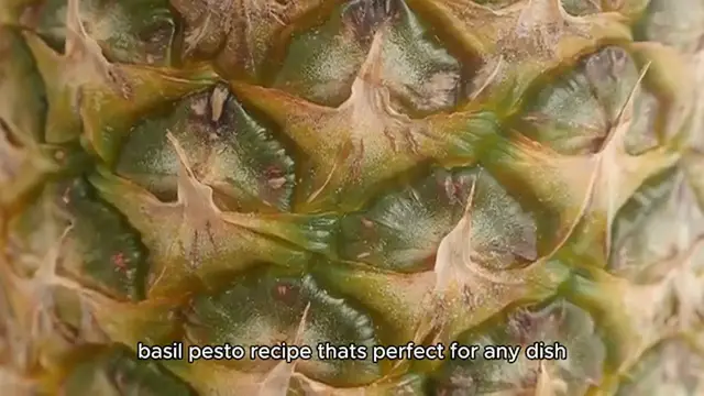 Video thumbnail for Basil pesto recipe