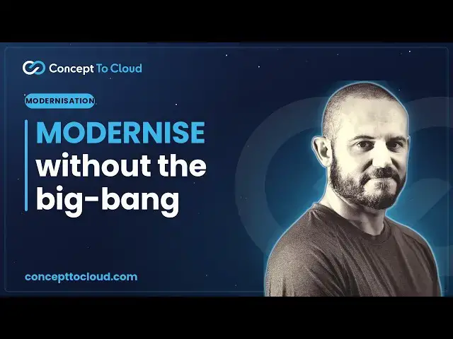 Video thumbnail for Modernise Without the Big-Bang Rewrite