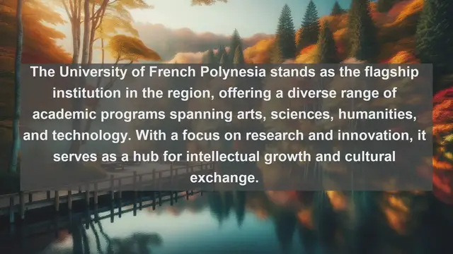 Video thumbnail for Exploring Educational Excellence: Top 10 Favorite Universities in French Polynesia