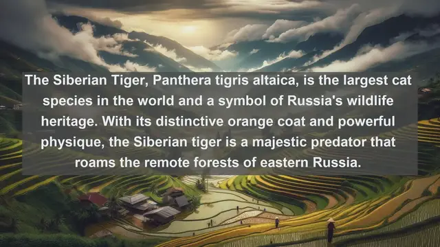 Video thumbnail for Russian Wildlife Wonders: Top 10 Native Fauna of Russia