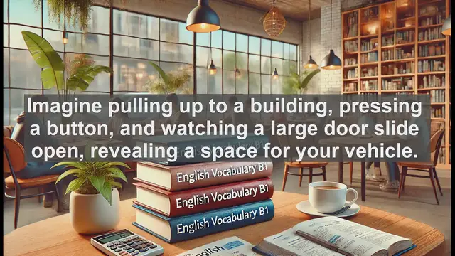 Video thumbnail for 2500 Must Know CEFR B1 Vocabulary - Understanding 'Garage': More Than Just Car Storage