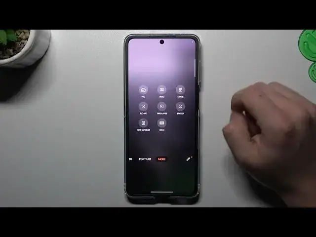 Video thumbnail for How to Record the Time Lapse Videos on a OPPO Find N2 Flip - Put the Camera in a Timelapse Mode