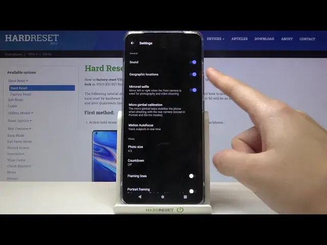 'Video thumbnail for How to Enable Camera Location Tags in VIVO X51 5G – Add Location Tag to Photo'