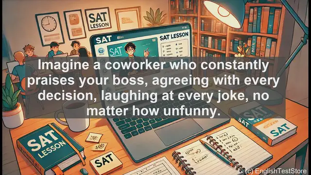 Video thumbnail for 5000 Must Know SAT Vocabulary - SAT Vocabulary: Understanding the Word 'Sycophant'