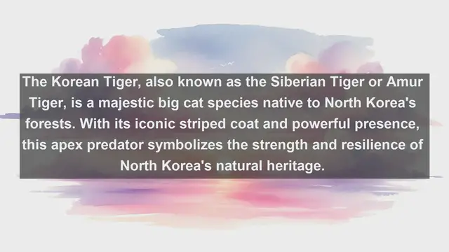 Video thumbnail for Unveiling North Korea's Natural Treasures: Top 10 Native Fauna Revealed!