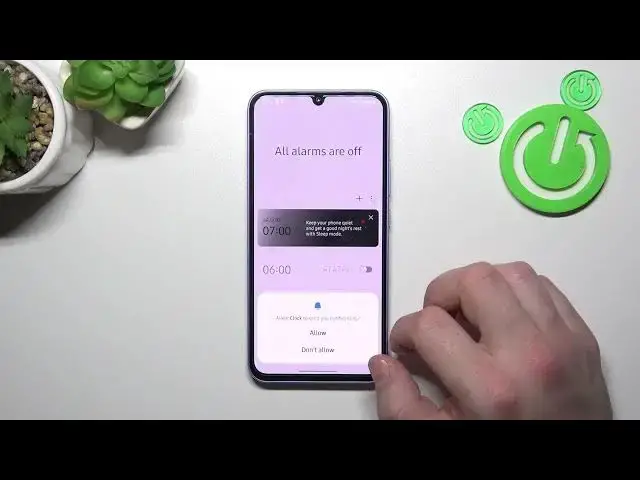 'Video thumbnail for How to Change Alarm Sounds on Samsung Galaxy A34 - Alarm Tone'