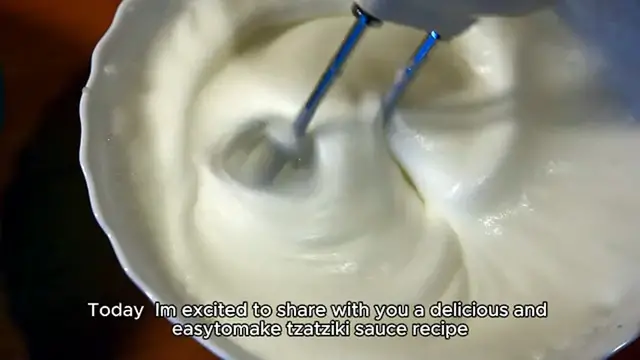 Video thumbnail for Tzatziki sauce recipe