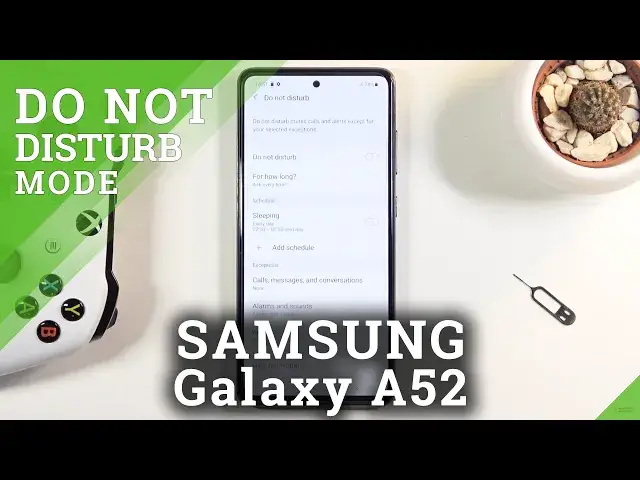 'Video thumbnail for How to Activate DND Mode in SAMSUNG Galaxy A52 – Audio Preferences'