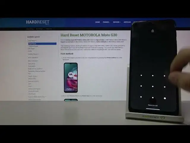 'Video thumbnail for Motorola Moto G30 - How Looks Incoming Call Screen?'