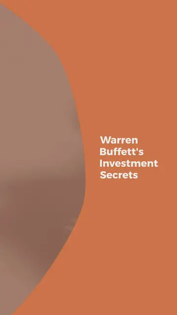 Video thumbnail for Warren Buffett's Investing Secrets